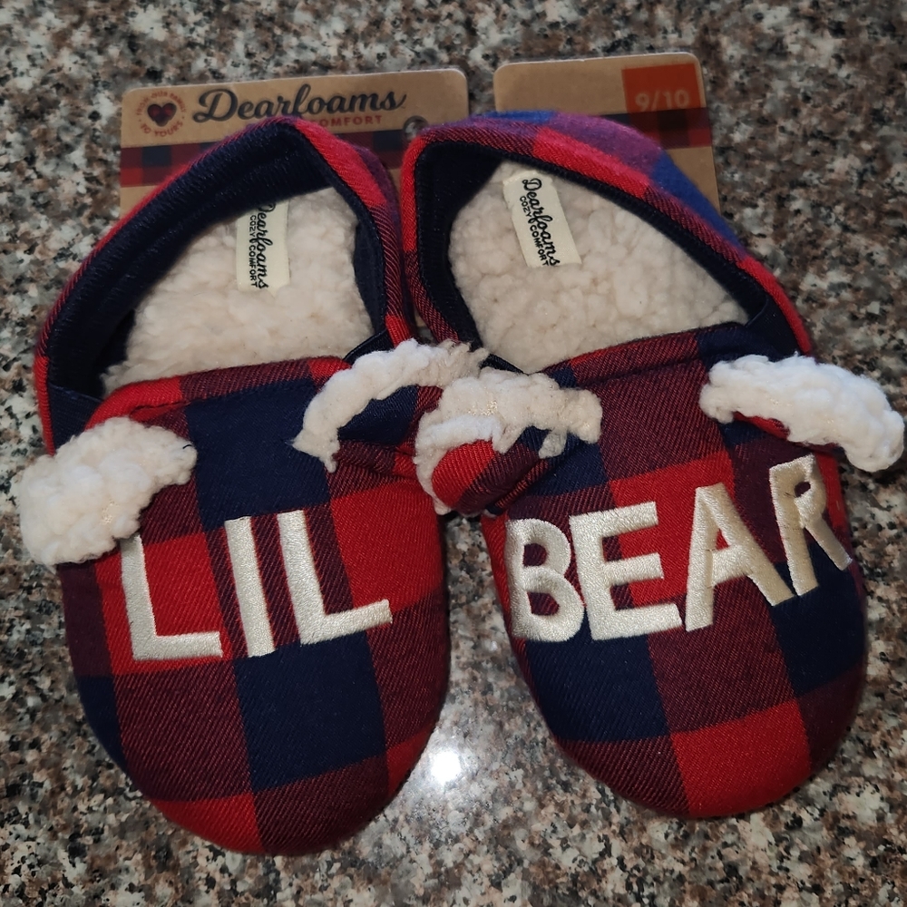 Dear Goam Memory Foam, "LIL BEAR" Slippers